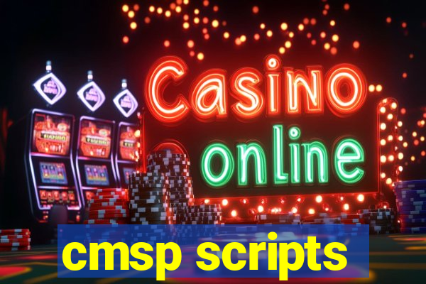 cmsp scripts